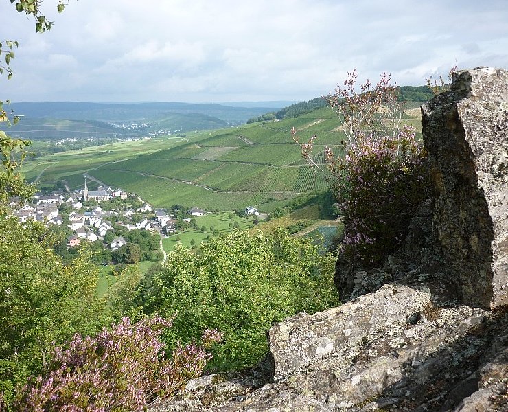 Felsen mit Blick auf Veldenz