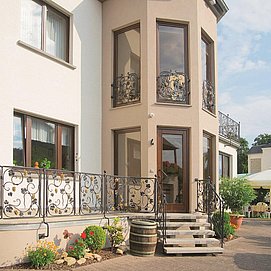Hofansicht Weingut