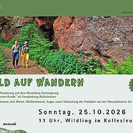 Wünschelrouten 2026: Wild auf Wandern