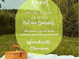 Picknickkonzert der Winzerkapelle Oberemmel