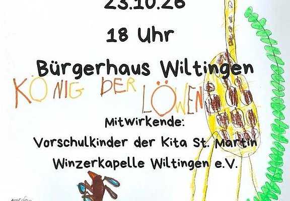 Kinder-Musical: König der Löwen