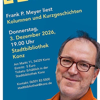 Foto: Lesung mit Frank P. Meyer