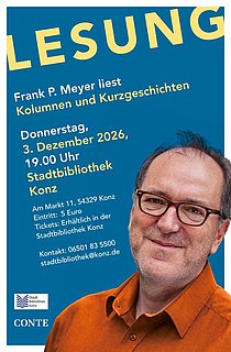 Lesung mit Frank P. Meyer Lesung mit Frank P. Meyer
