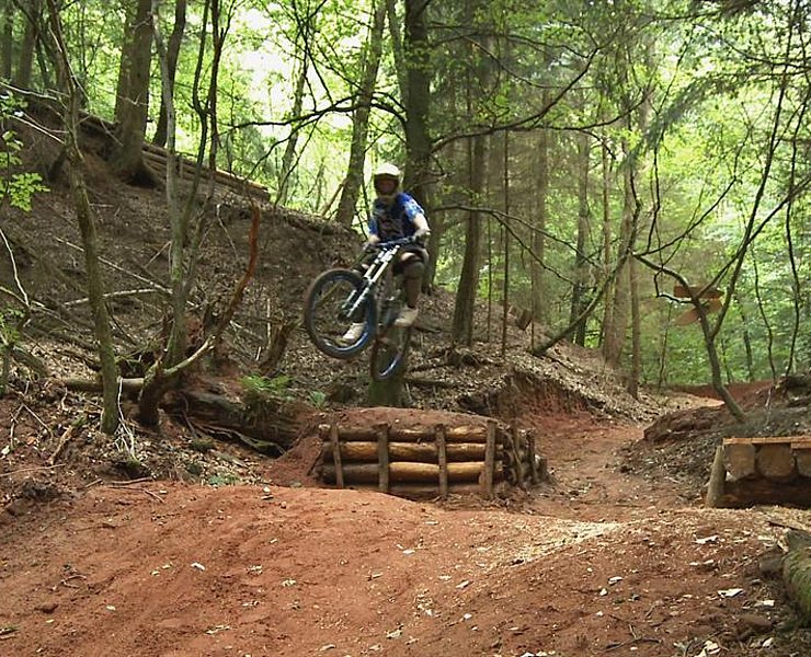 Mountainbike-Parcours Trassem