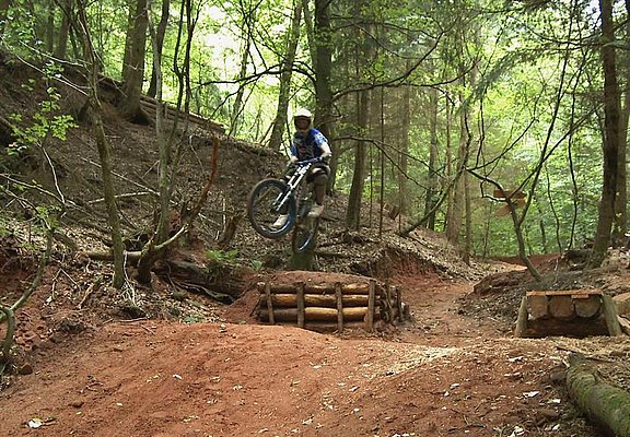Mountainbike-Parcours Trassem