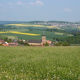Blick auf Kirf