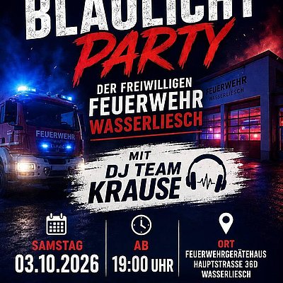 Foto: Blaulichtparty