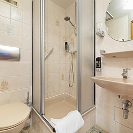 Standard Einzelzimmer Badezimmer