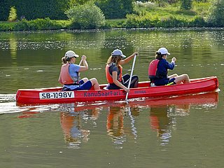 Kanufahren auf der Saar (1)