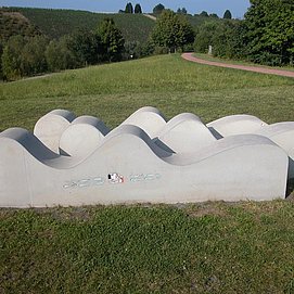 Die vier Elemente - Skulptur "Wasser"