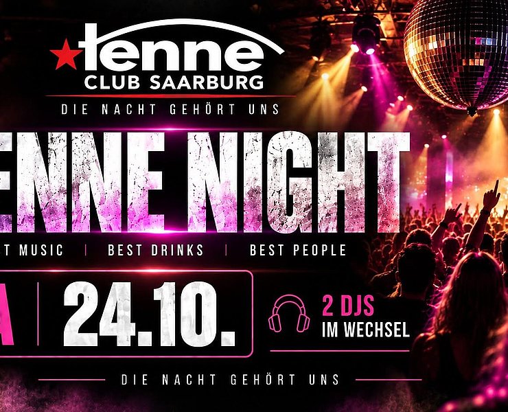 Tenne Night 24.10.2026
