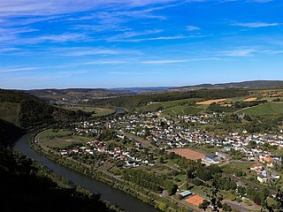 Blick auf Serrig