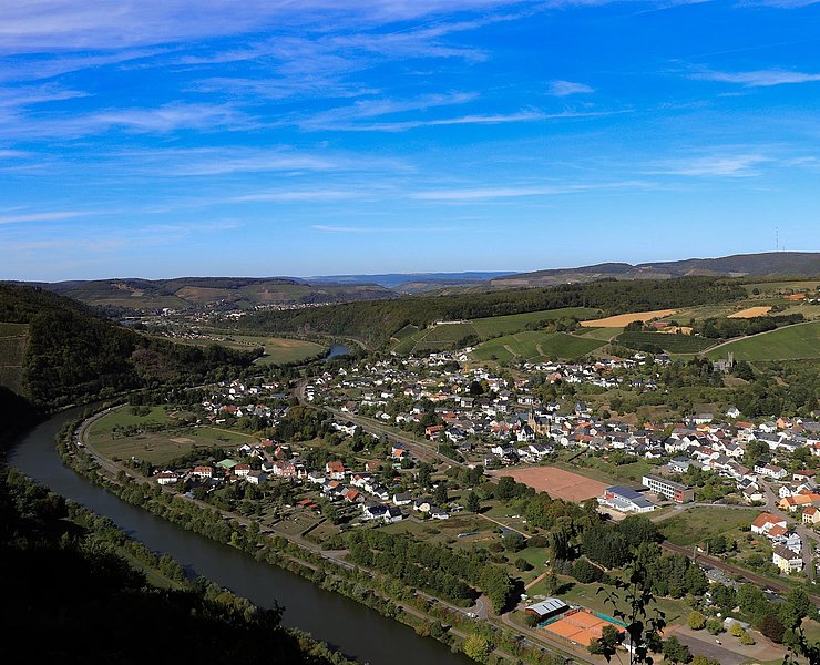 Blick auf Serrig
