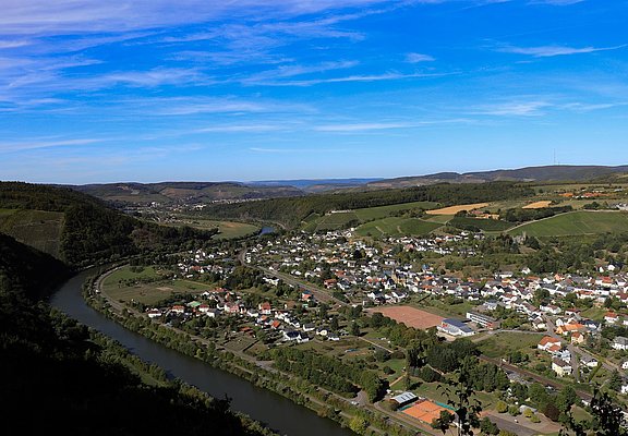Blick auf Serrig