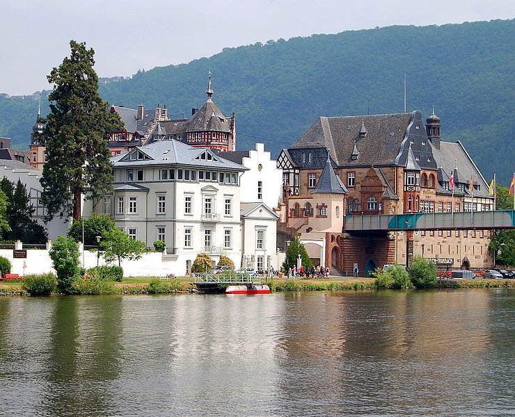 Moselufer in Traben-Trarbach