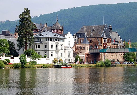 Moselufer in Traben-Trarbach