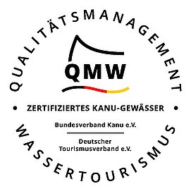 Logo Zertifiziertes Kanu-Gewässer