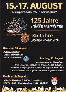 125 Jahre Feuerwehr Irsch