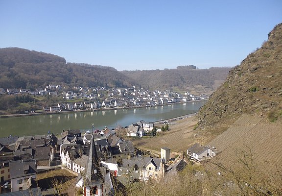 Blick auf Alken und Kattenes