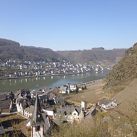 Blick auf Alken und Kattenes