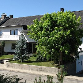 Hausansicht Weingut-Pension-Ferienwohnung