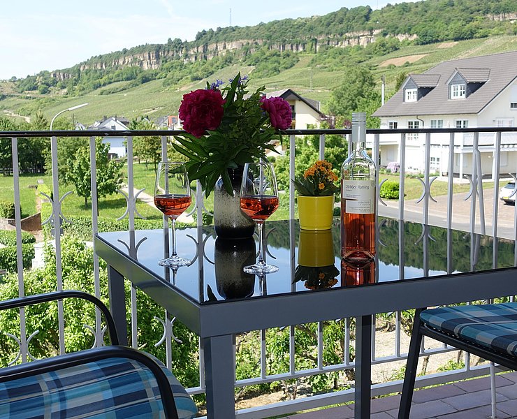 Aussicht zum Felsen