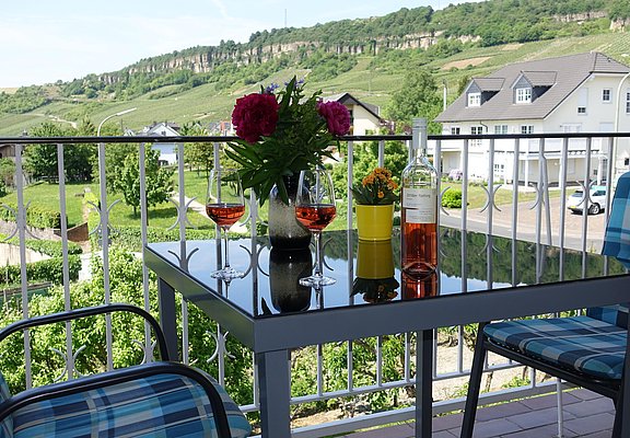 Aussicht zum Felsen