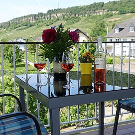 Aussicht zum Felsen