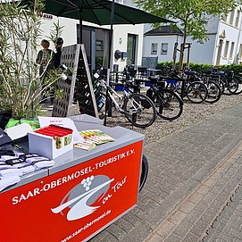 Mobile Tourist-Informattion in der Saar-Pedal Aktionszone
