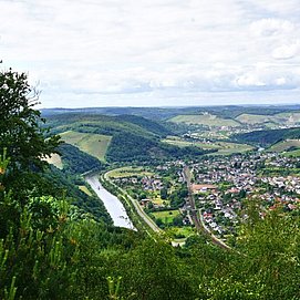Blick auf Serrig