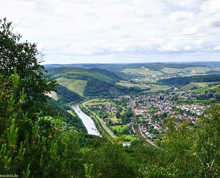 Blick auf Serrig