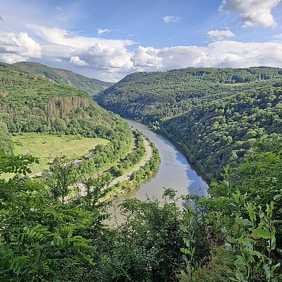 Foto: Saartal bei Taben