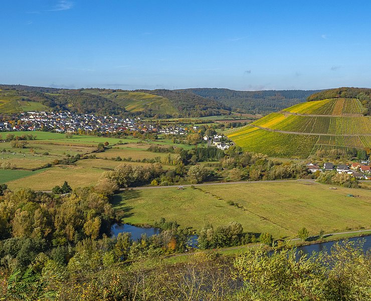 Blick auf die Ayler Kupp