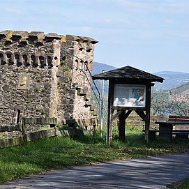 Bismarckturm ca 1,5 Km Fußweg