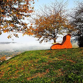 Ruhebank auf dem Galgenberg
