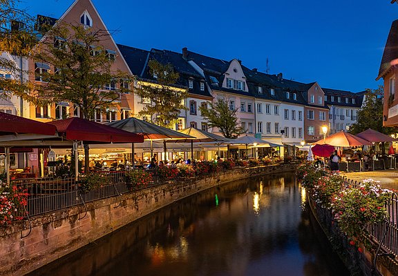 Saarburg bei Nacht (2)