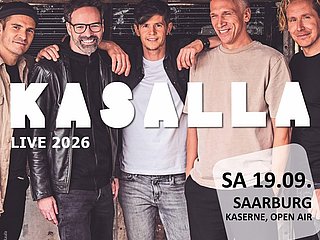 Plakat Kasalla Saarburg