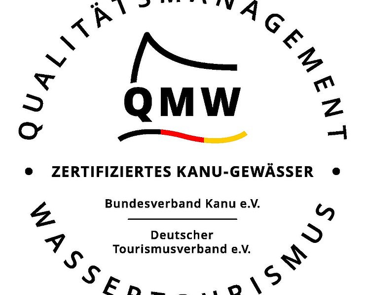 Logo Zertifiziertes Kanu-Gewässer