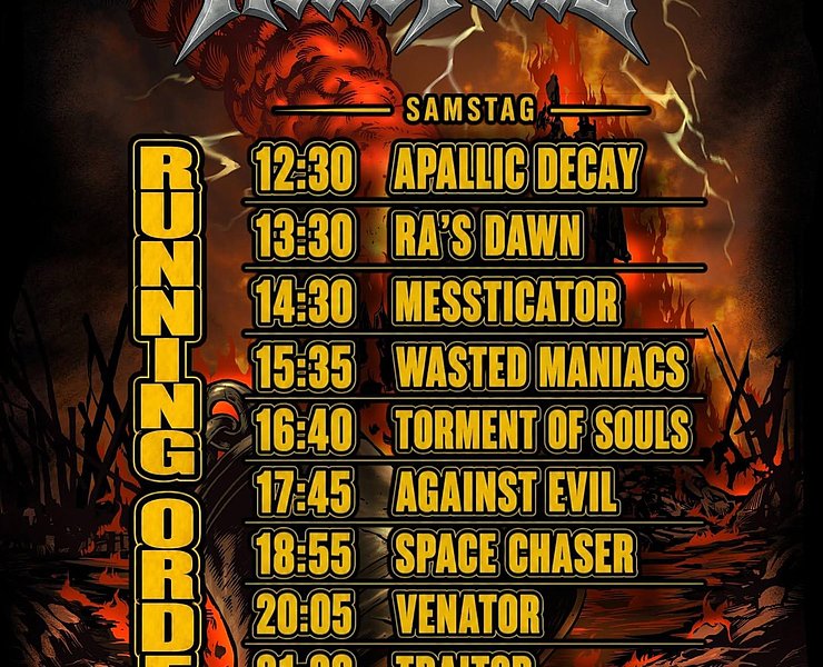 Hells Pells Samstag