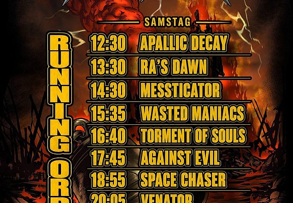 Hells Pells Samstag