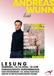 Lesung mit Andreas Wunn Lesung mit Andreas Wunn
