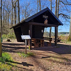 Schutzhütte Klein Heide