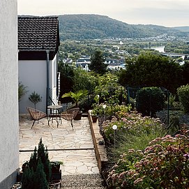Treppenzugang zur FeWo