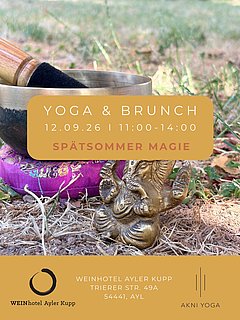 Yoga und Brunch