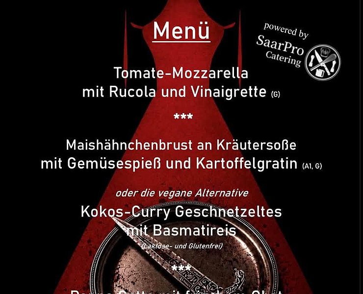 Krimischmaus Menü