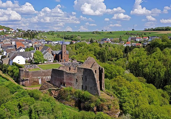 Burganlage Freudenburg (1)