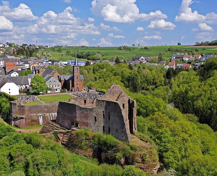 Burganlage Freudenburg (1)