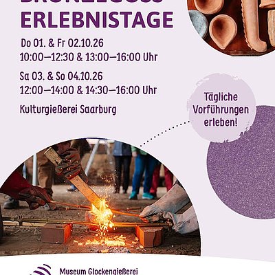 Foto: Bronzeguss-Erlebnistage 2026 Programm