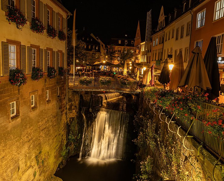 Saarburg bei Nacht (3)