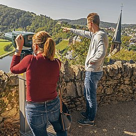Blick von der Saarburg